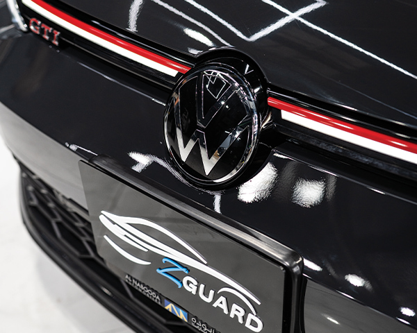 Ceramic coating gloss finish on luxury vehicle at ZGuard Dubai