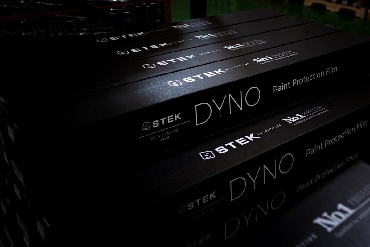 STEK DYNO Paint Protection Film rolls at ZGuard Dubai