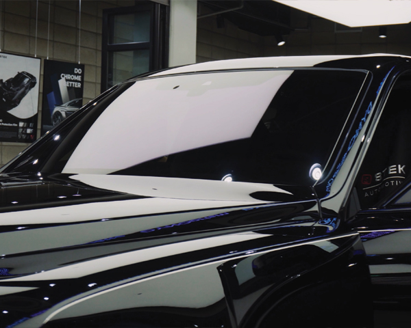 Nano ceramic tint on luxury vehicle. ZGuard Dubai